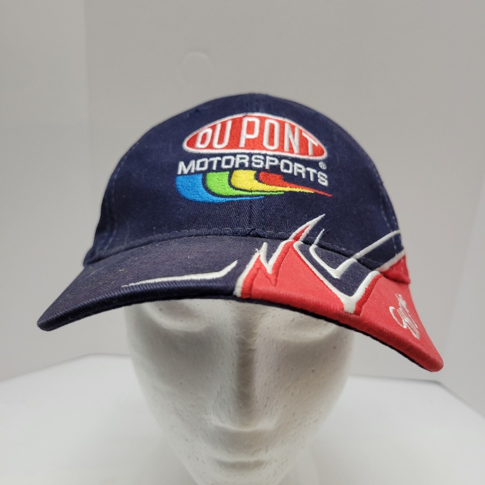 VTG Jeff Gordon Hat DuPont Motorsports Winners Circle Blue Adjustable NASCAR Cap